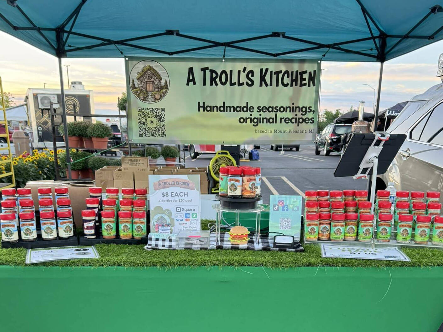 Troll Booth A Troll's Kitchen | Michigan Small-Batch Seasonings | A Troll's Kitchen